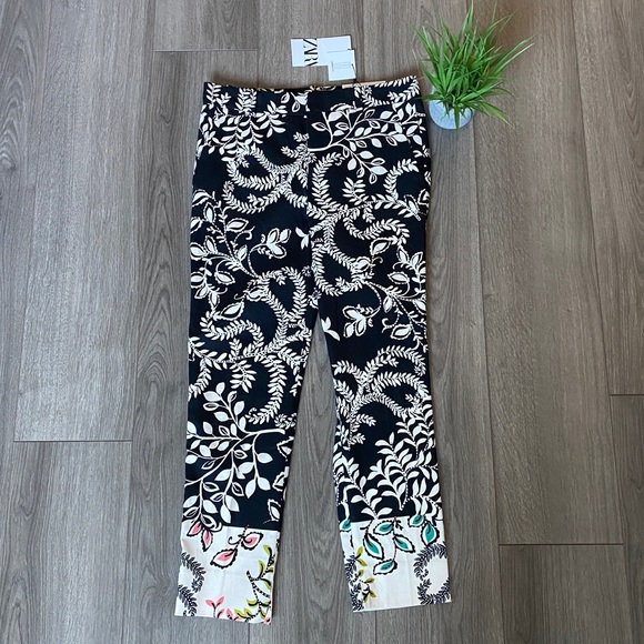 Zara Pants - Zara Printed Chino Ankle Pants Size 4